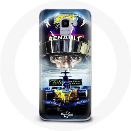Coque - Samsung - Galaxy A6 2018 - Formule 1 - Fernando Alonso - Souple - Protection