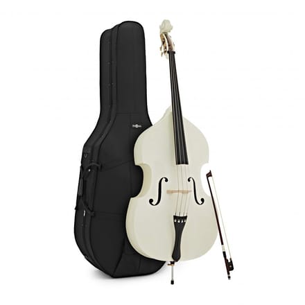 Student 3/4 Contrabas van Gear4music, Wit