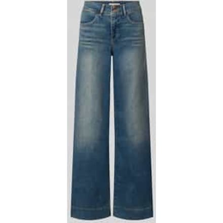 Wide & loose fit jeans van katoenmix model '318'