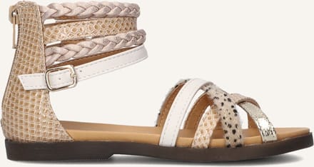 Omoda Pommelien Sandalen - Meisjes - Beige - Maat 30