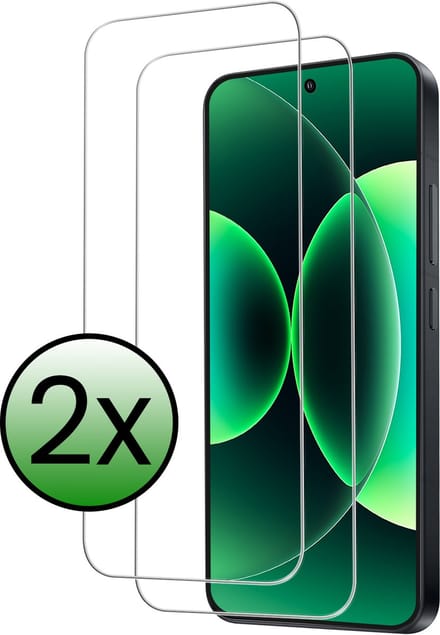 Screenprotector - 2 Stuks Geschikt voor Xiaomi 17 Pro Max - Extra Sterk - Beschermglas - Gehard Glas - Tempered Glass - Screen Protector