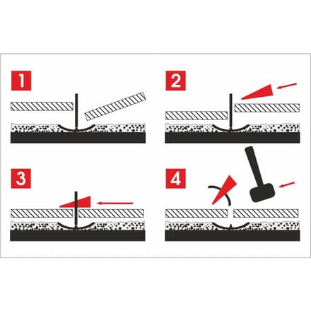 Awtools Serie - Tegel Leveling Systeem - 1,5 mm Fugen - 100 Klips