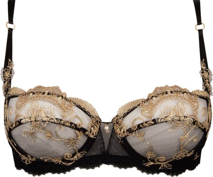 Lise Charmel - Balconette BH - Deesse en Glam - Zwart/Goud - EU 85C / FR 100C