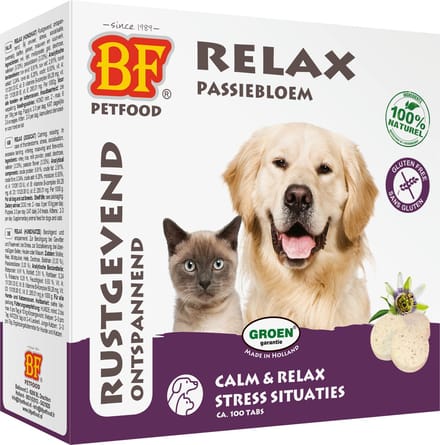 BF®Petfood Relax gistsnoepjes voor hond en kat.