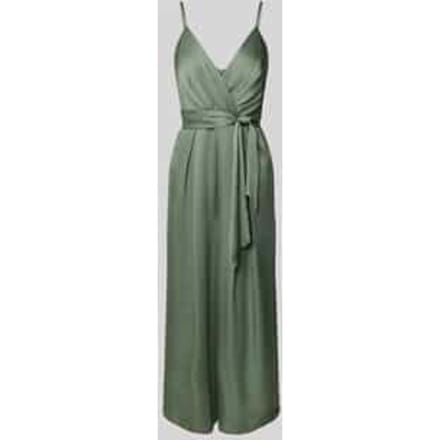 Jumpsuit met strikceintuur