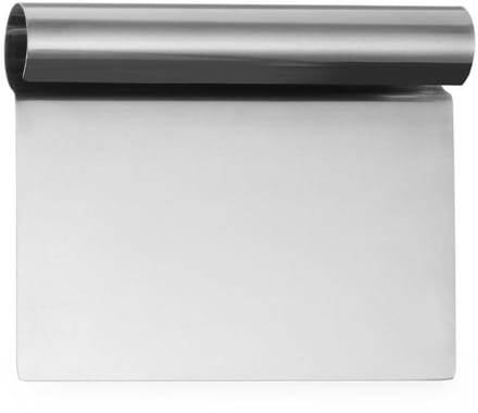 SCH® Deegsteker - Deegschraper - Deegsnijder - Zilver - ‎15cm x 15 cmx 11 cm; 180 g