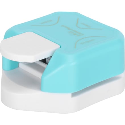 Hoekafronder Pons Draagbaar 3 In 1Mini Papierhoek Afsnijden Multi-Hoek Afrondingsapparaat white