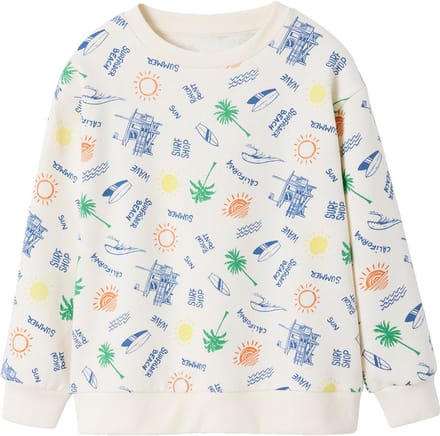Vertbaudet sweater voor jongens met ronde hals