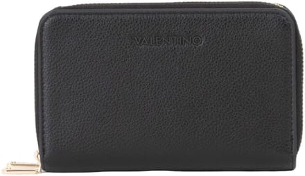 VALENTINO portemonnee Farn Zip Around Wallet Nero zwart
