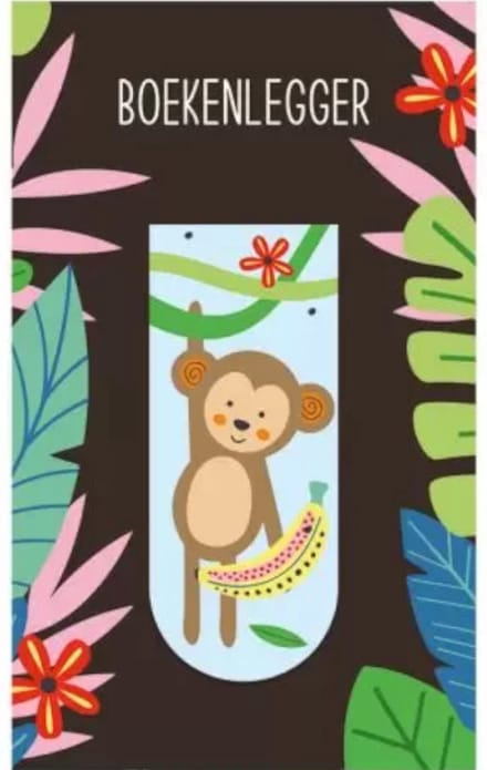Boekenlegger Jungle Magnetisch - Aapje