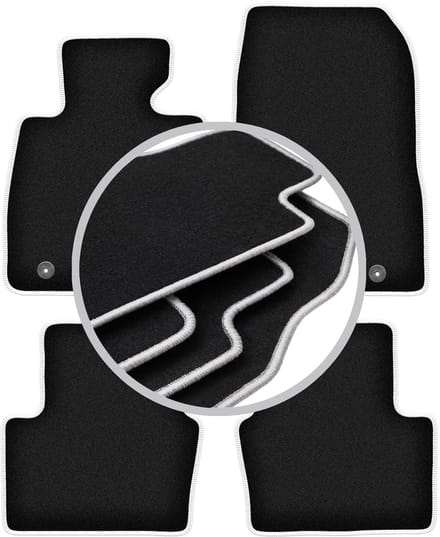 CARLUX-SILVER automatten voor: Mazda CX-3 crossover (2015-)