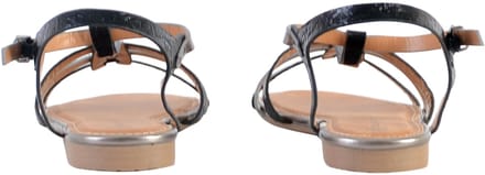 Platte sandalen