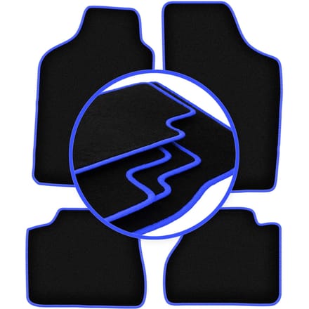 CARLUX-BLUE automatten voor: Nissan Micra K10 hatchback (1983-1991)