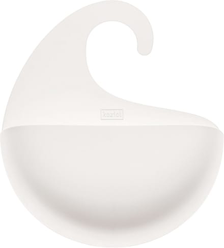 Koziol Recycled - Surf M Badkamer Organizer - Gerecycled Kunststof - Wit