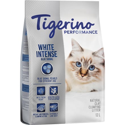 2x12l White Intense Blue Signal Tigerino Performance Kattenbakvulling