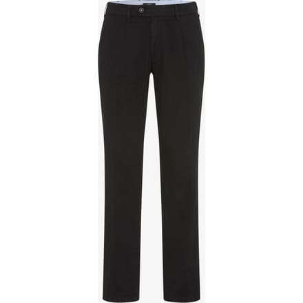 Eurex Heren Broek  Style LUIS BLACK, perma zwart, maat 31U