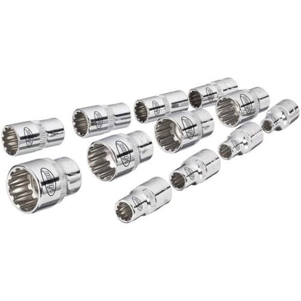 Vigor V1897 Dopsleutelinzetset 1/4 (6,3 mm) 17-delig