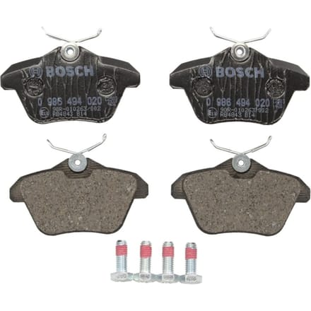 Remblokset BOSCH 0 986 494 020, achter