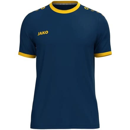 Jako One Shirt Korte Mouw Heren - Navy / Citroen | Maat: M