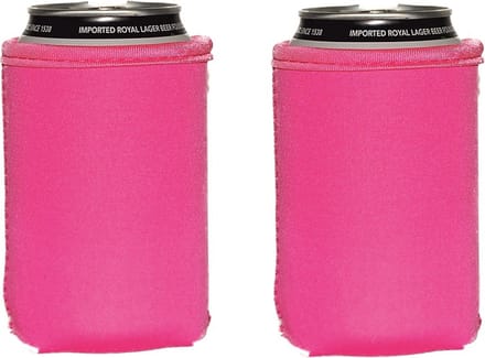 EIZOOK 2 stuks Roze koelhoud hoesjes voor blikjes - koelen