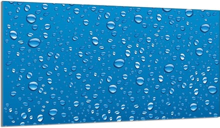 TMK ArtDeko - Snijplank - 90x52 cm - Glas - Krople
