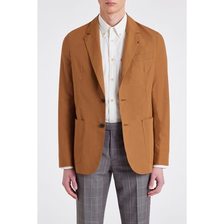 Paul Smith Mens 2btn Sb Jacket Tan Taglia: 52 | Blazers Outlet | Uomo