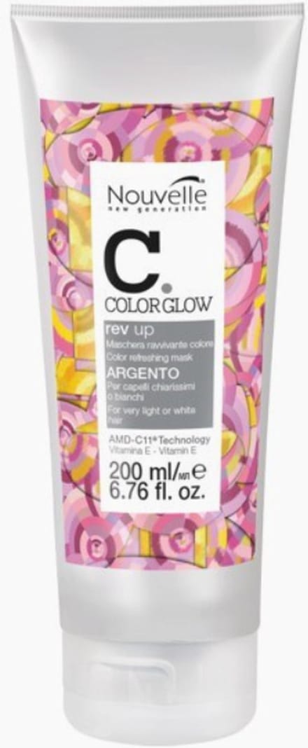 Nouvelle Masker Color Glow Rev Up Color Refreshing Mask Argento Zilver