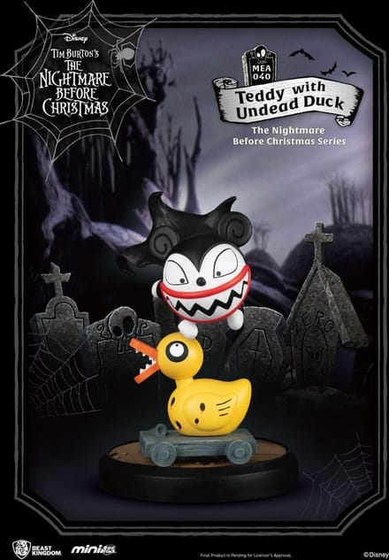 Nightmare Before Christmas Mini Egg Attack Vampire Teddy 8 cm