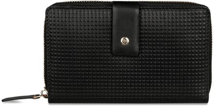 bugatti portemonnee Noemi Lady Zip Around Wallet Black zwart