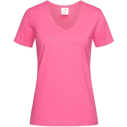 Stedman Classic-T V-Neck Women S279 - SWEET PINK - S