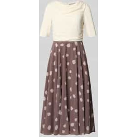 Midijurk met plissé-look