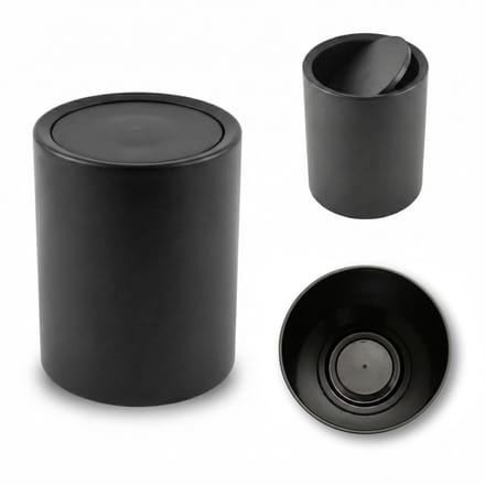Badkamerafvalemmer RUND, 6 l