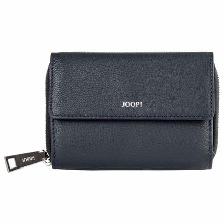 JOOP! Leren Portemonnee Lantea Martha Purse Dark Navy Donkerblauw