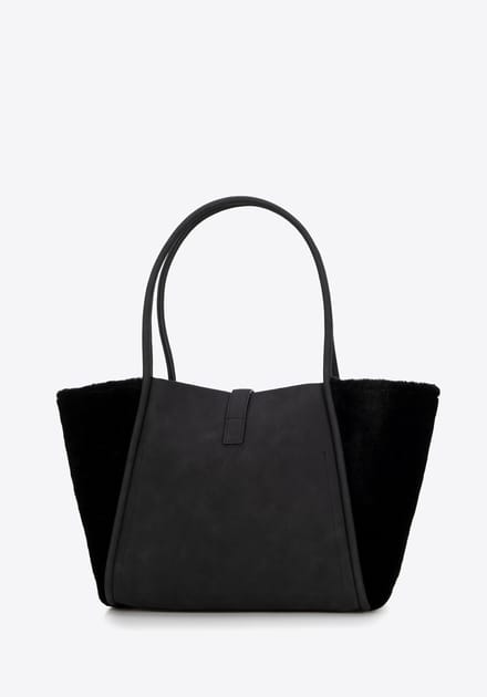Wittchen Shopper - Dames Handtas - Eco-leer - Afneembare Binnenzak - Zwart