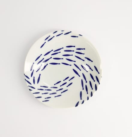 Tokyo Design Studio - Kawaii - Plate - Fish - 13.7x2.4cm