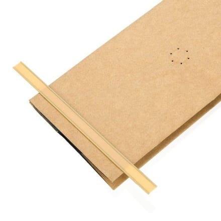 Bindstrips Klevend 14cm Kraft (100 stuks)