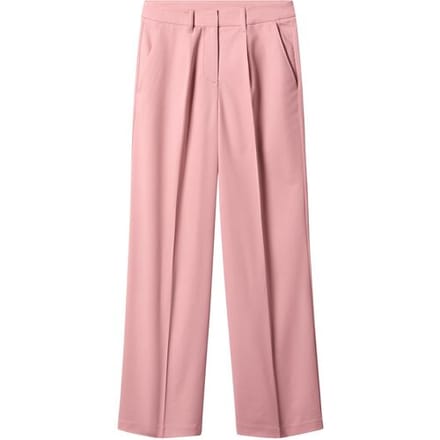 ESMARA Dames broek - Wide leg (Roze, 38)