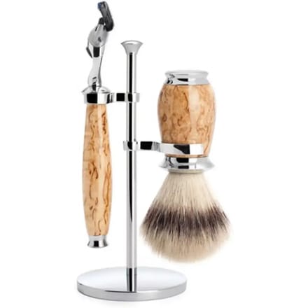 MÜHLE -Fusion Silvertip Fibre (Syntetisch) Purist Masterbirke