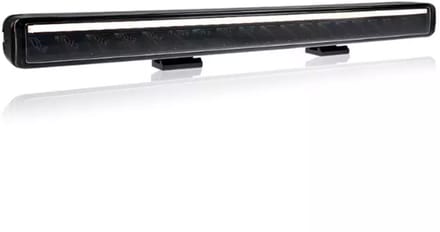 LED bar - W-Light - Wave II - 20.9 - 53.2cm - Smoke - curved - Positielicht Wit/Amber - Driving
