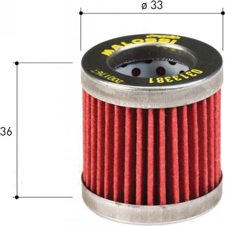 Filtre Ã huile Malossi voor scooter Piaggio 125 Sfera 1995-2017 313381 Nieuw