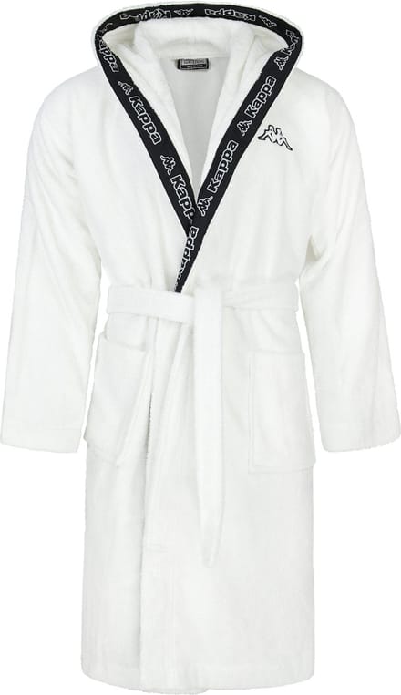 KAPPA unisex badjas met capuchon 100% katoen maat. S-4XL
