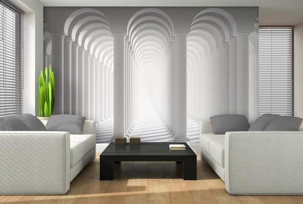 Columns Passage Photo Wallcovering