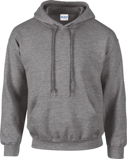 Gildan Heavy Blend™ Adult Hooded Sweatshirt GI18500 - Graphite Heather - S