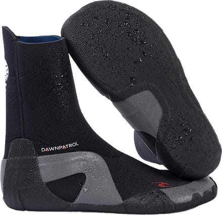 2025 Rip Curl Dawn Patrol 3mm Round Toe Neoprene Boots - Black