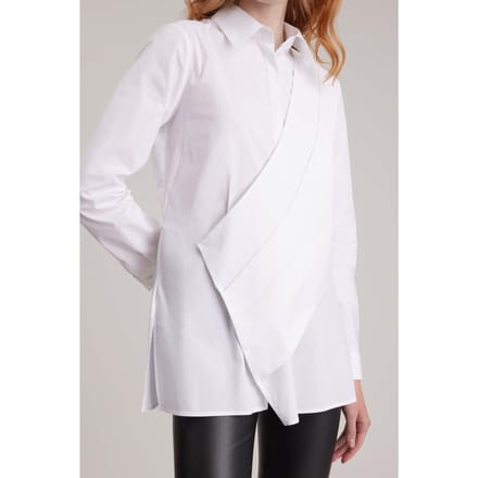 Anne Fontaine Montmartre White Maat: 36 | Longsleeves Outlet | Dames | Wit