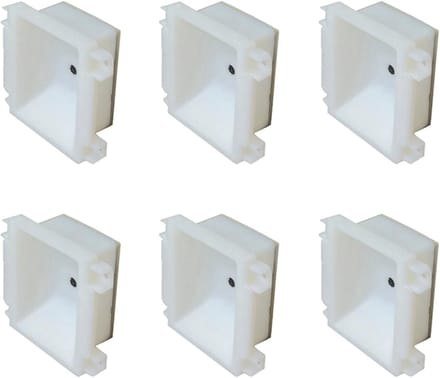 Barcode Scanner Module - QR Code Lezer - Snel Data Invoeren - 6X Pakket Interface - 18x14x8 cm - Wit