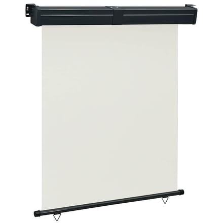vidaXL - Balkonscherm - 145x250 - cm - crèmekleurig