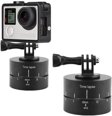 Dailygoods - 360° Roterend Statief met Adapter voor Smartphones en Camera's