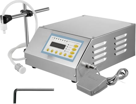 Vloeistofvulmachine, GFK-160, 2-3500 ml, met Digitale Lcd-Bediening
