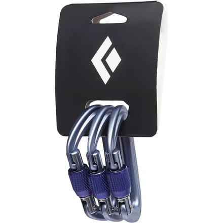 Black Diamond Liteforge Schroefkarabijnhaken 3 stuks